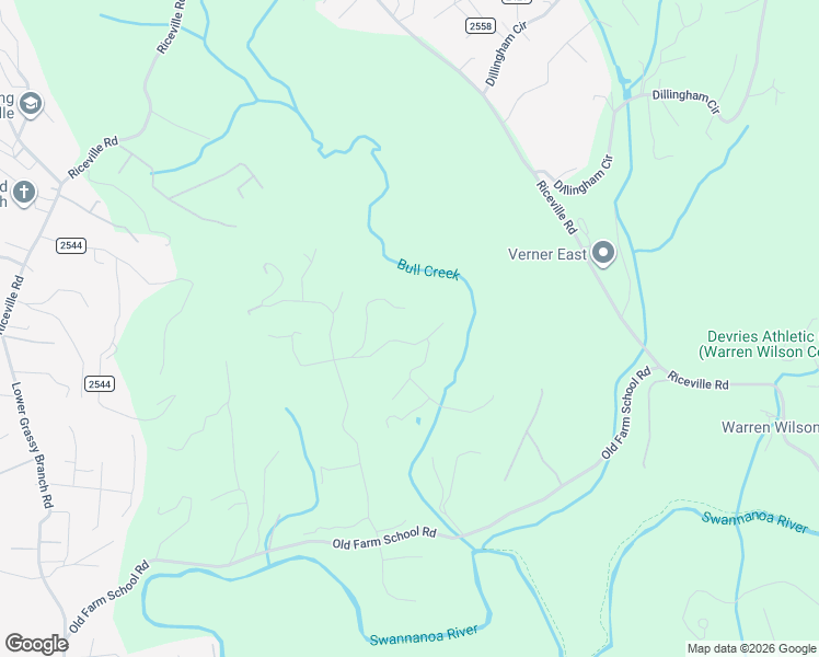 map of restaurants, bars, coffee shops, grocery stores, and more near 37 Trail Top Drive in Asheville