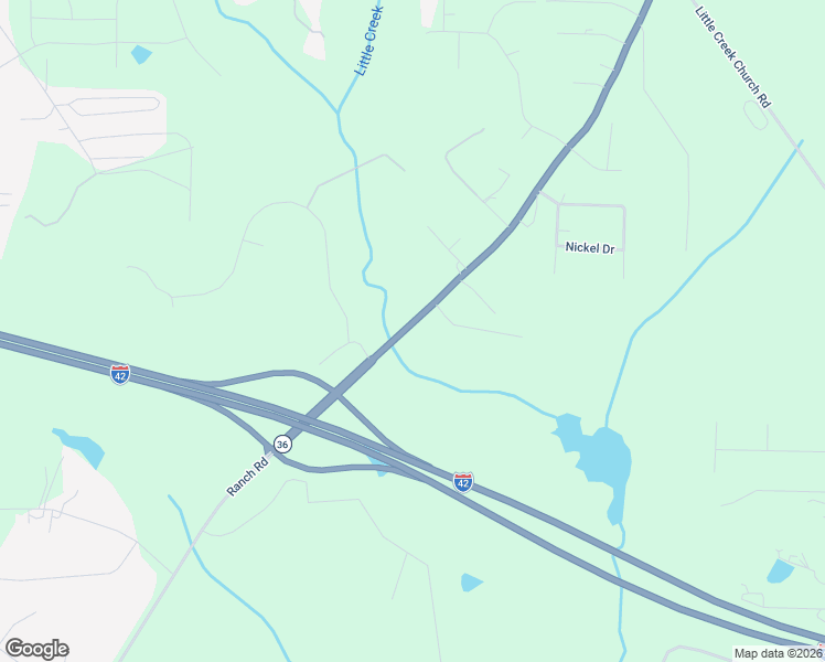 map of restaurants, bars, coffee shops, grocery stores, and more near 947 Ranch Road in Clayton