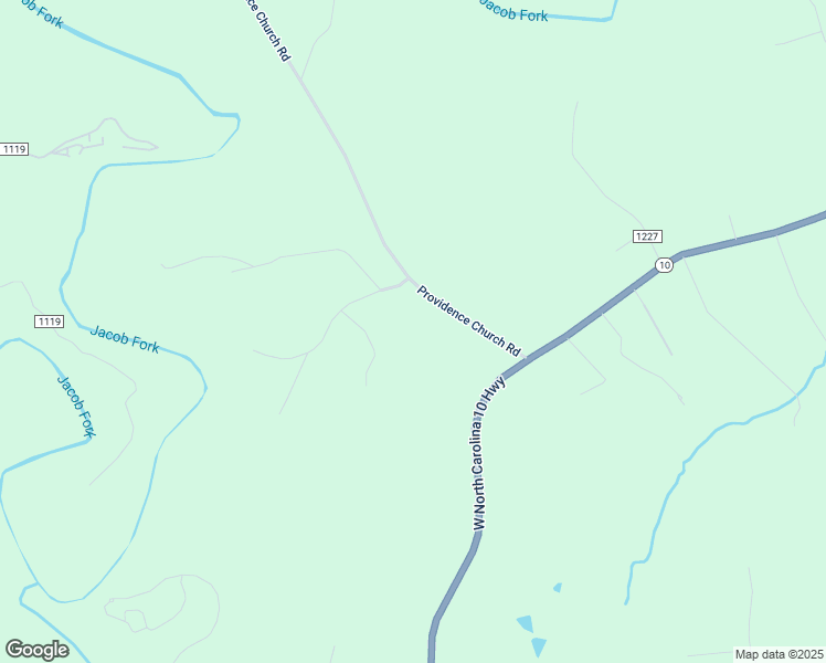 map of restaurants, bars, coffee shops, grocery stores, and more near 6343 Providence Church Road in Vale