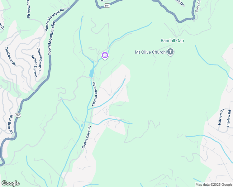 map of restaurants, bars, coffee shops, grocery stores, and more near 43 Woodhaven Road in Asheville