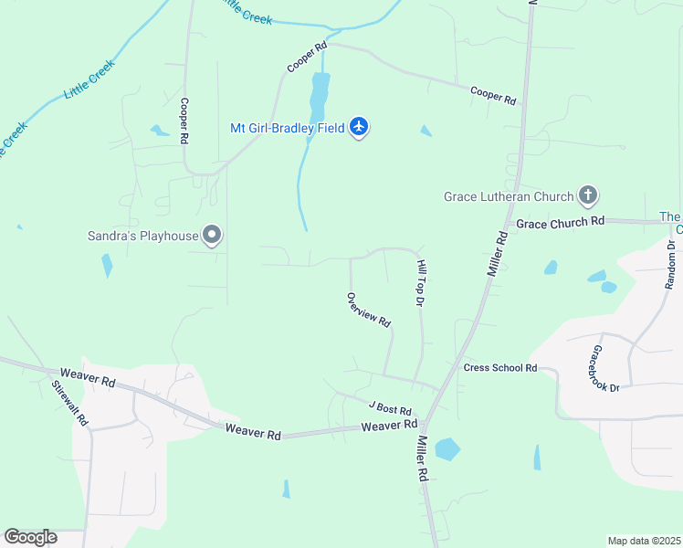 map of restaurants, bars, coffee shops, grocery stores, and more near 2520 Overview Road in Salisbury