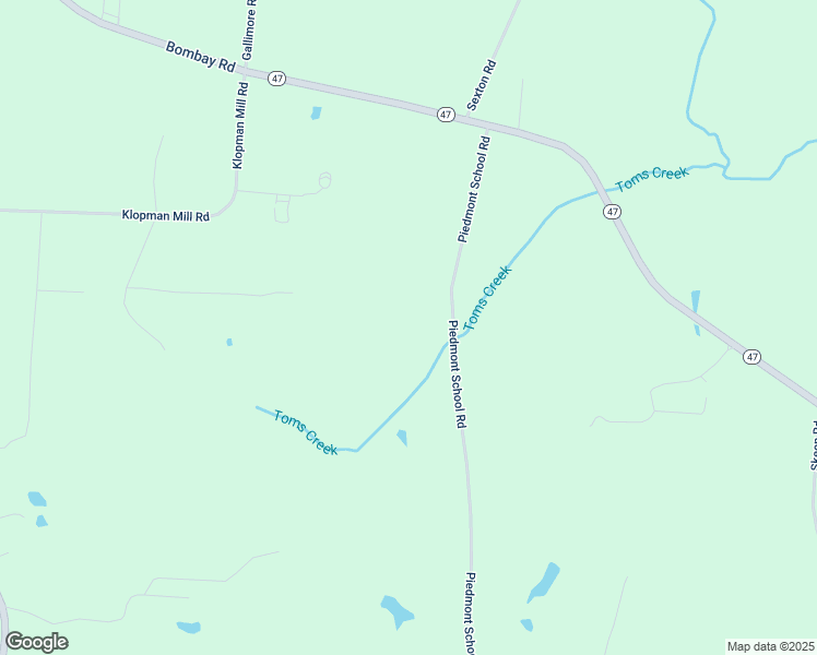 map of restaurants, bars, coffee shops, grocery stores, and more near 588 Piedmont School Road in Denton