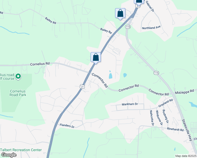 map of restaurants, bars, coffee shops, grocery stores, and more near in Mooresville