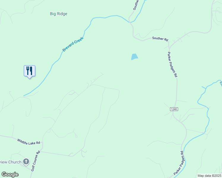 map of restaurants, bars, coffee shops, grocery stores, and more near 1039 Golf Course Road in Old Fort