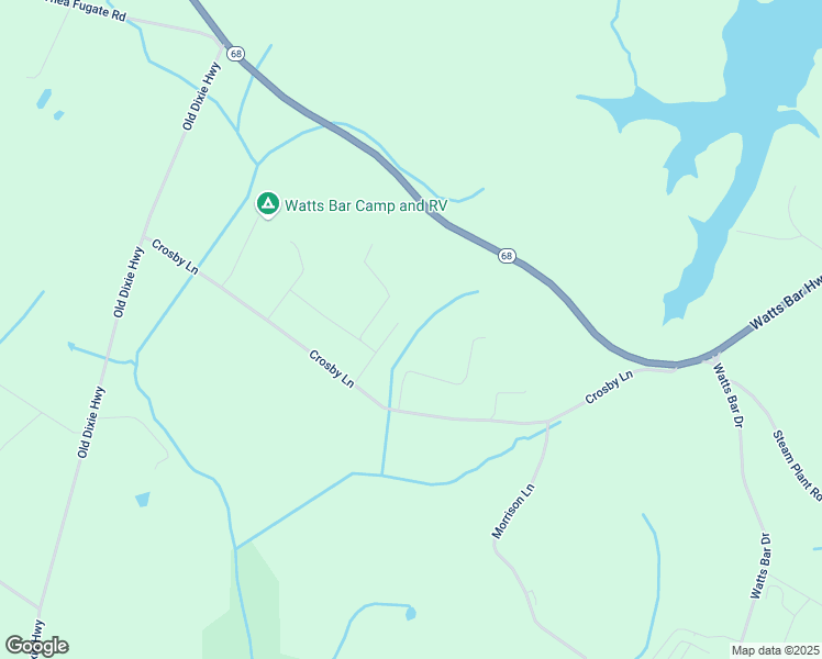 map of restaurants, bars, coffee shops, grocery stores, and more near 264 Jill-Kristin Lane in Spring City