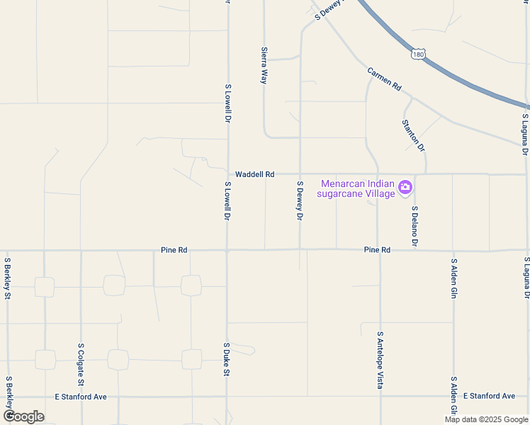 map of restaurants, bars, coffee shops, grocery stores, and more near South Shady Glen in Valle
