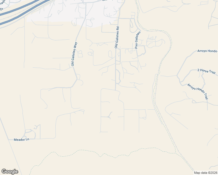 map of restaurants, bars, coffee shops, grocery stores, and more near 93 Old Galisteo Road in Santa Fe