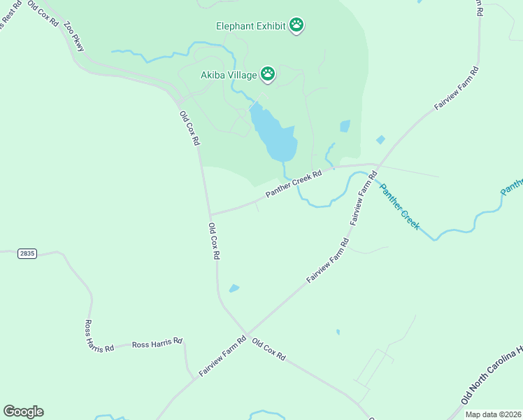 map of restaurants, bars, coffee shops, grocery stores, and more near 1812 Panther Creek Road in Asheboro