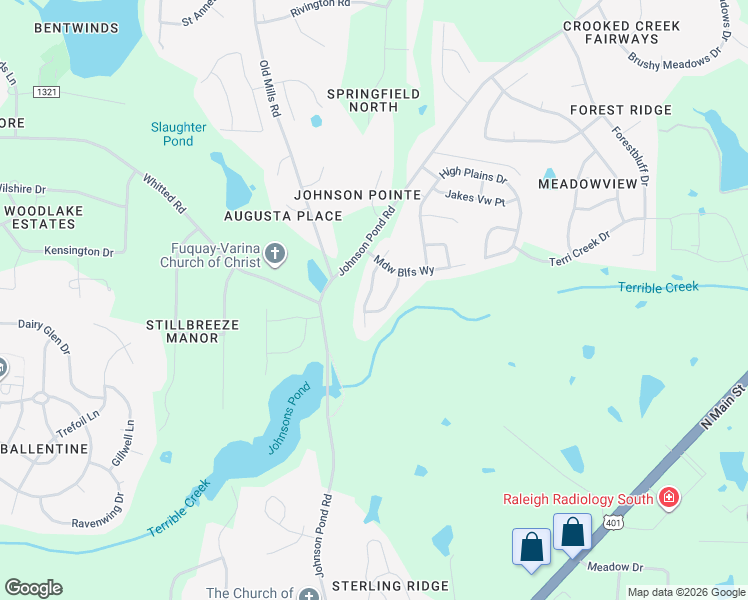 map of restaurants, bars, coffee shops, grocery stores, and more near 2012 Abbey Marie Lane in Fuquay-Varina