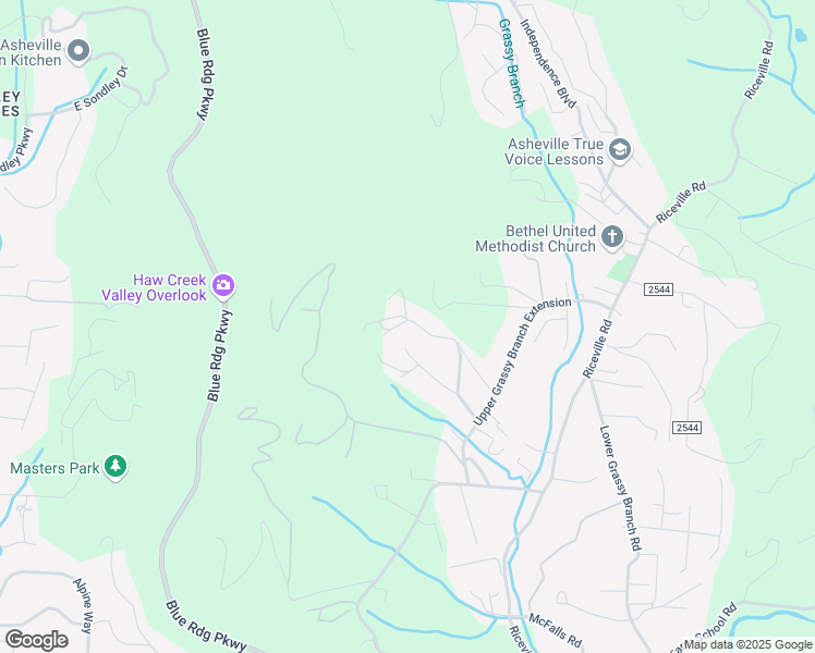 map of restaurants, bars, coffee shops, grocery stores, and more near 146 Kirkwood Drive in Asheville