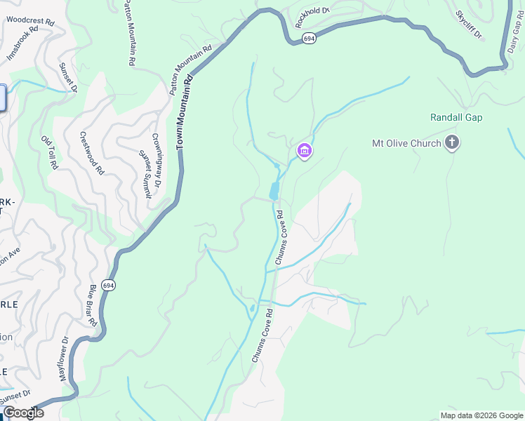 map of restaurants, bars, coffee shops, grocery stores, and more near 554 Chunns Cove Road in Asheville