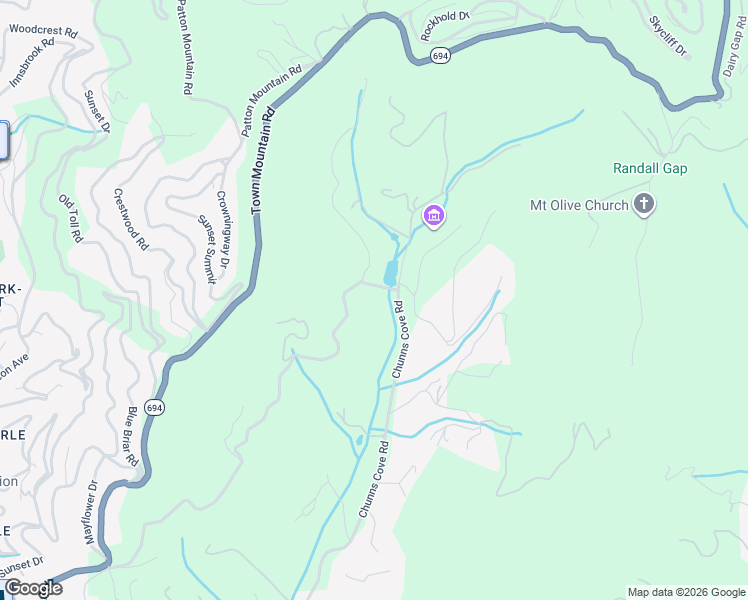 map of restaurants, bars, coffee shops, grocery stores, and more near 554 Chunns Cove Road in Asheville