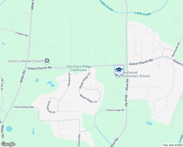 map of restaurants, bars, coffee shops, grocery stores, and more near 159 Maple Ridge Circle in Salisbury