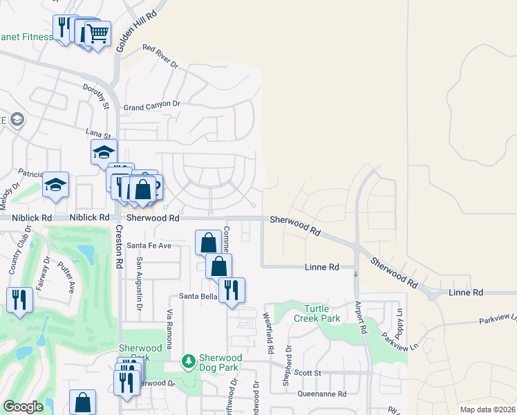 map of restaurants, bars, coffee shops, grocery stores, and more near 11 Pheasant in Paso Robles