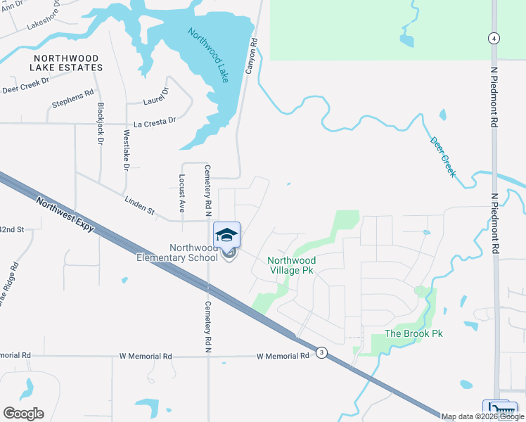 map of restaurants, bars, coffee shops, grocery stores, and more near 14108 Village Creek Way in Piedmont