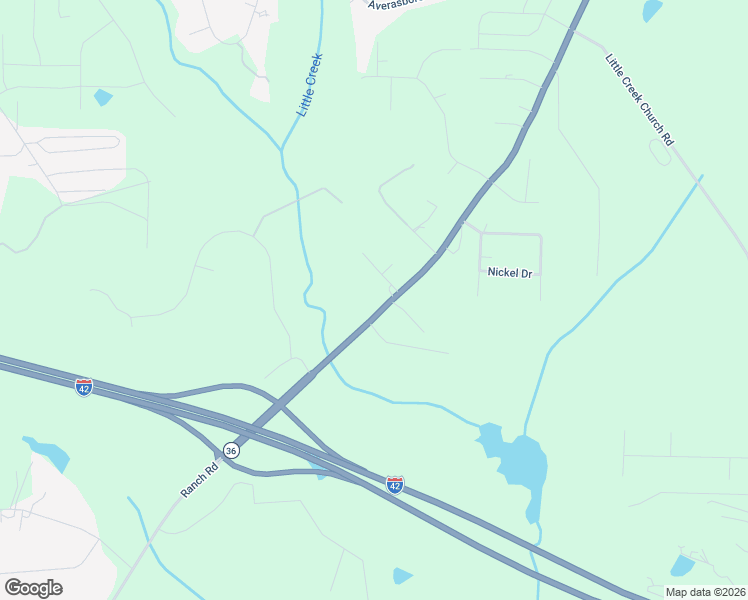 map of restaurants, bars, coffee shops, grocery stores, and more near 768 Ranch Road in Clayton