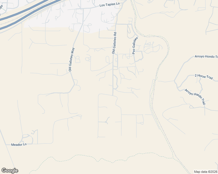 map of restaurants, bars, coffee shops, grocery stores, and more near 93 Old Galisteo Road in Santa Fe