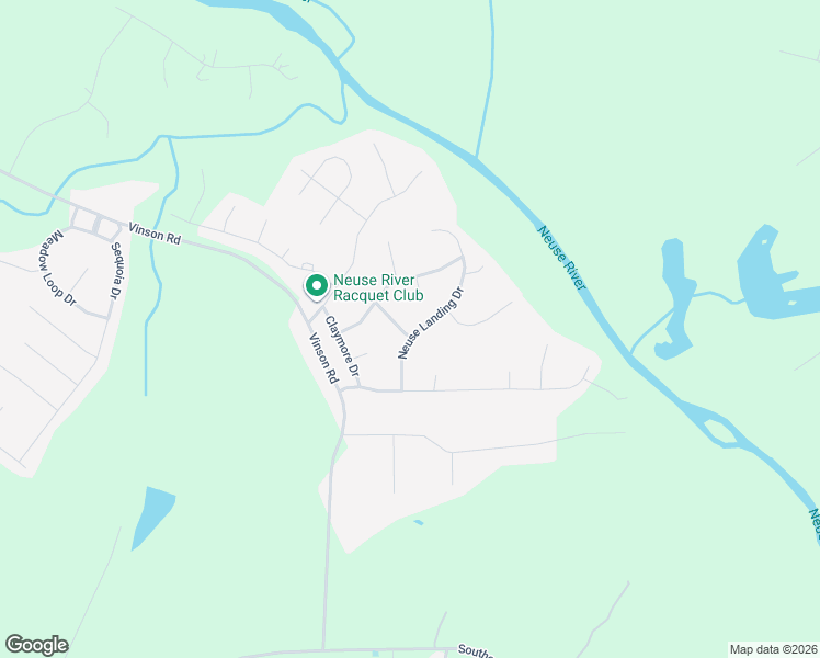 map of restaurants, bars, coffee shops, grocery stores, and more near 28 River Rock Court in Clayton