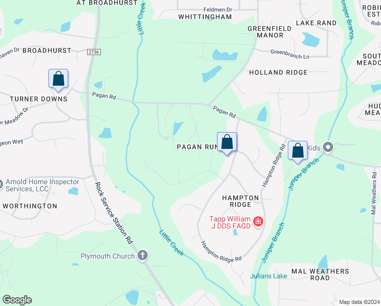 map of restaurants, bars, coffee shops, grocery stores, and more near 5832 Carriage Farm Road in Raleigh