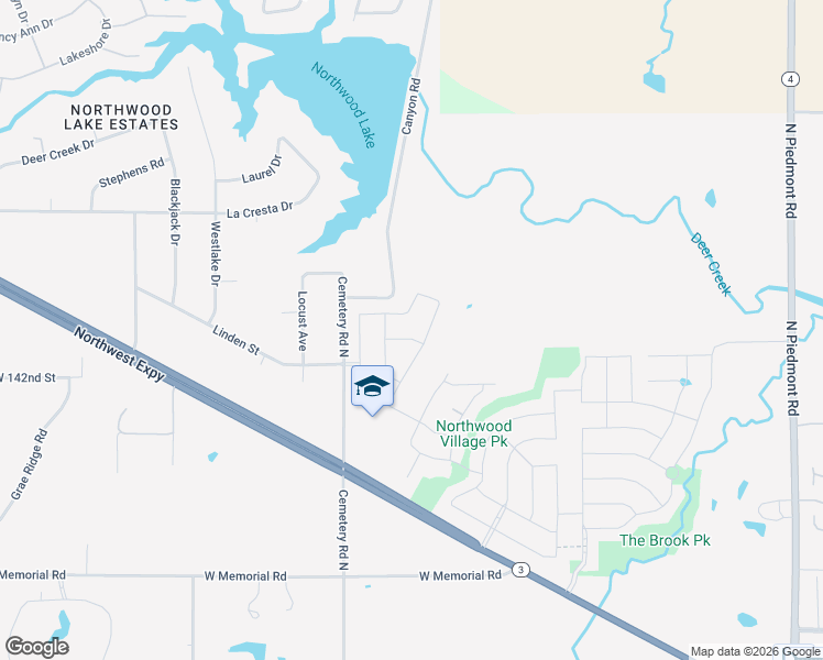 map of restaurants, bars, coffee shops, grocery stores, and more near 14400-14770 Canyon Road in Yukon