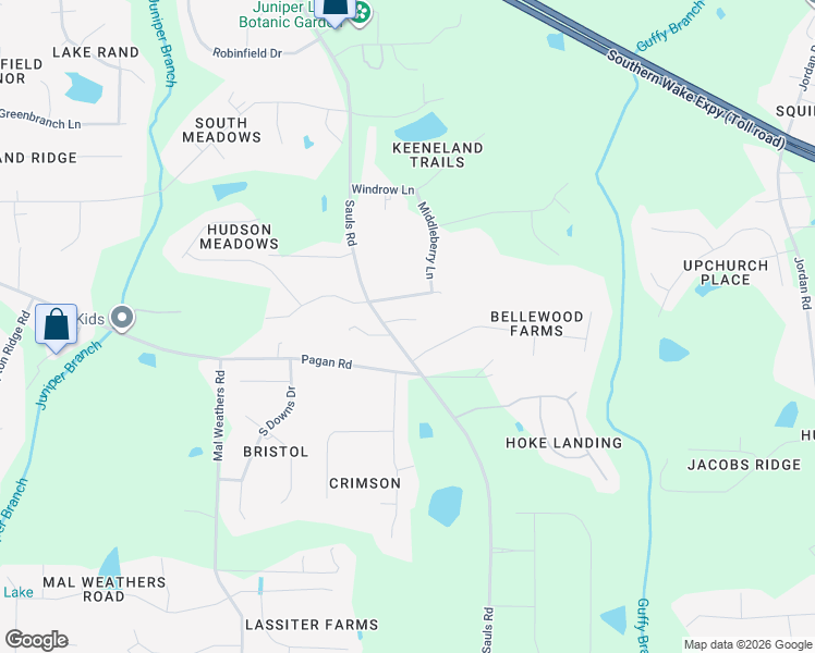 map of restaurants, bars, coffee shops, grocery stores, and more near 900 2 Brothers Run in Raleigh