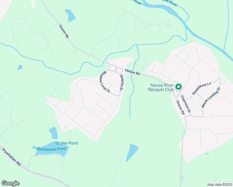 map of restaurants, bars, coffee shops, grocery stores, and more near 217 Meadow Loop Drive in Clayton