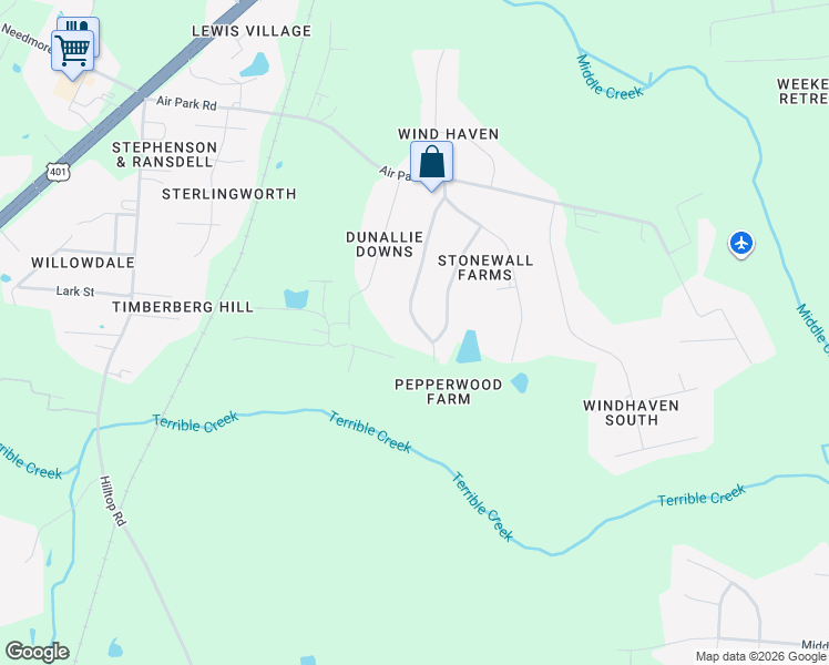 map of restaurants, bars, coffee shops, grocery stores, and more near 2008 Stone Pasture Road in Fuquay-Varina