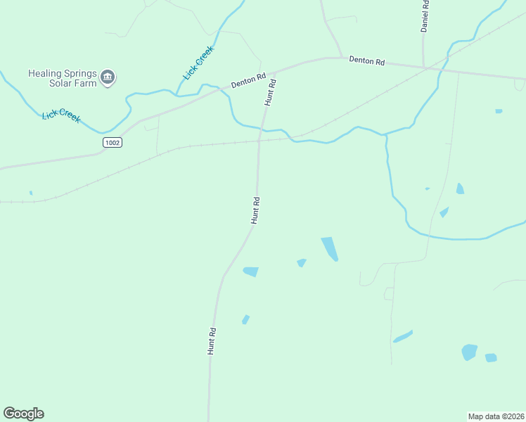 map of restaurants, bars, coffee shops, grocery stores, and more near 583 Hunt Road in Denton