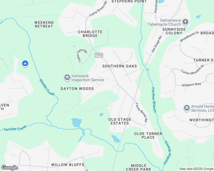 map of restaurants, bars, coffee shops, grocery stores, and more near 1309 Towny View Lane in Raleigh