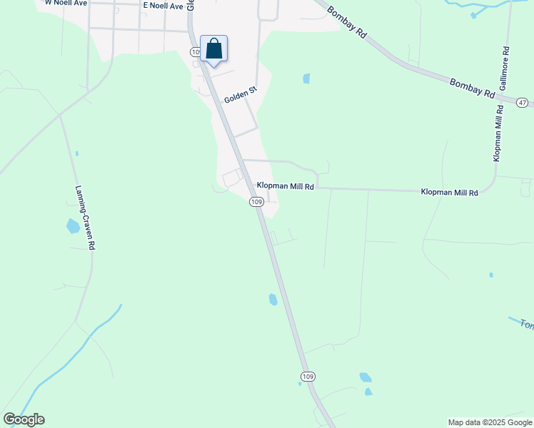 map of restaurants, bars, coffee shops, grocery stores, and more near 19023 North Carolina 109 in Denton