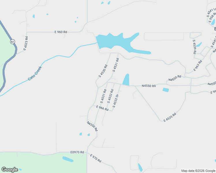 map of restaurants, bars, coffee shops, grocery stores, and more near Sequoyah Drive in Vian