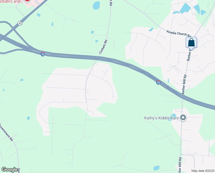 map of restaurants, bars, coffee shops, grocery stores, and more near 2108 Lee Street in Clayton