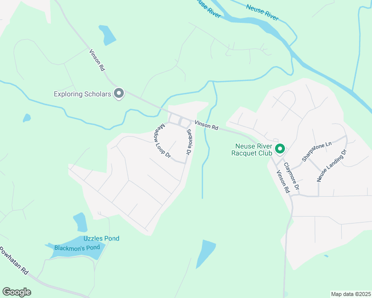 map of restaurants, bars, coffee shops, grocery stores, and more near 96 Sequoia Drive in Clayton