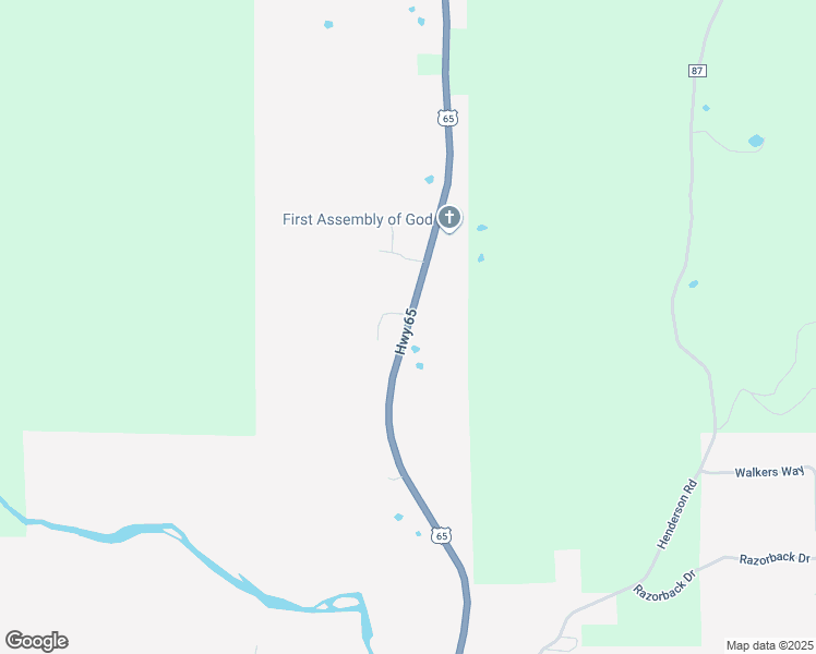 map of restaurants, bars, coffee shops, grocery stores, and more near 2125 U.S. 65 in Clinton