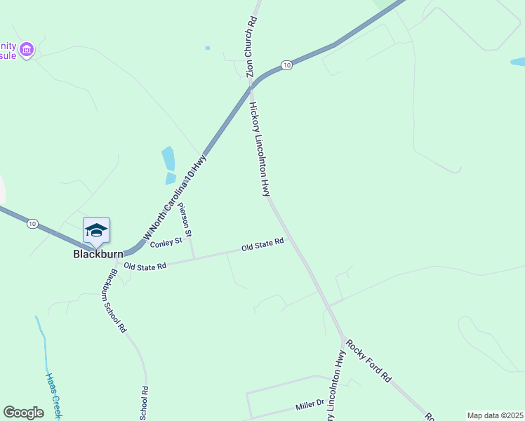 map of restaurants, bars, coffee shops, grocery stores, and more near 3797 Hickory Lincolnton Highway in Newton