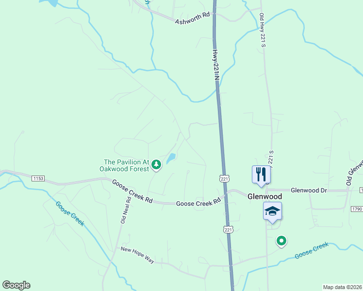 map of restaurants, bars, coffee shops, grocery stores, and more near 335 Wilson Valley Drive in Marion