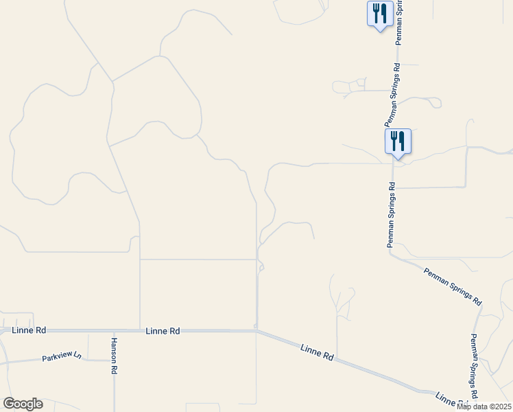 map of restaurants, bars, coffee shops, grocery stores, and more near Caroline Court in Paso Robles