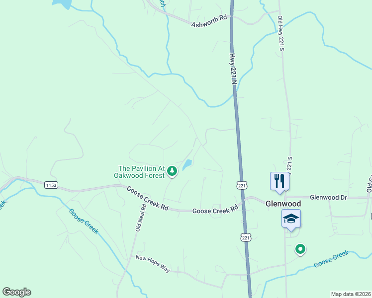map of restaurants, bars, coffee shops, grocery stores, and more near 475 Wilson Valley Drive in Marion