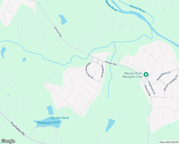 map of restaurants, bars, coffee shops, grocery stores, and more near 63 Meadow Loop Drive in Clayton