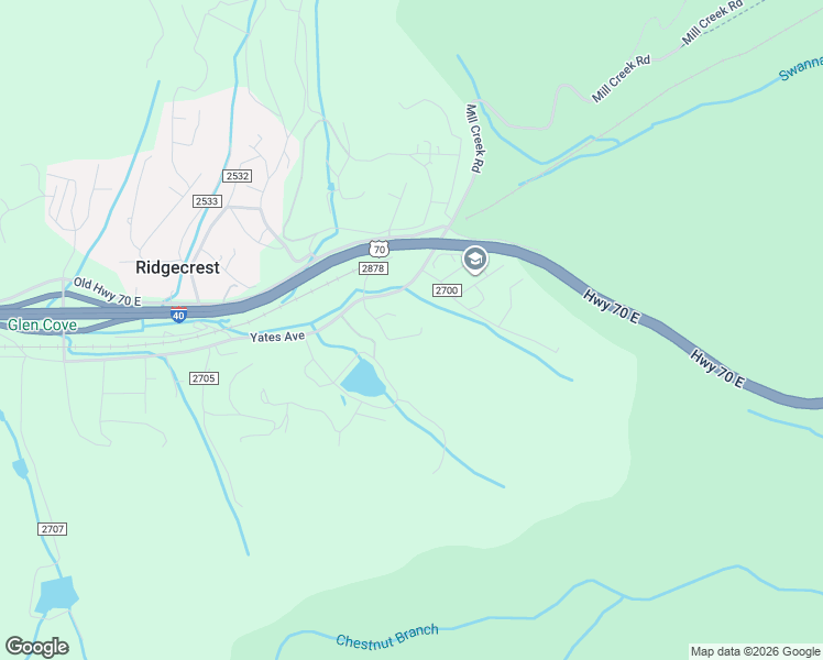 map of restaurants, bars, coffee shops, grocery stores, and more near 92 Weston Dr in Black Mountain
