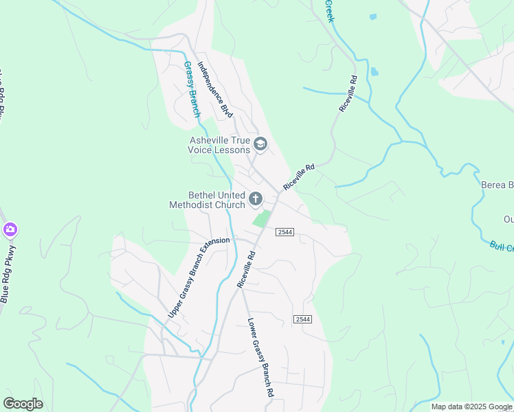map of restaurants, bars, coffee shops, grocery stores, and more near 99999 Clarke Road in Asheville