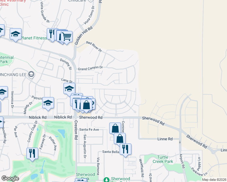 map of restaurants, bars, coffee shops, grocery stores, and more near 339 Quail Summit in Paso Robles