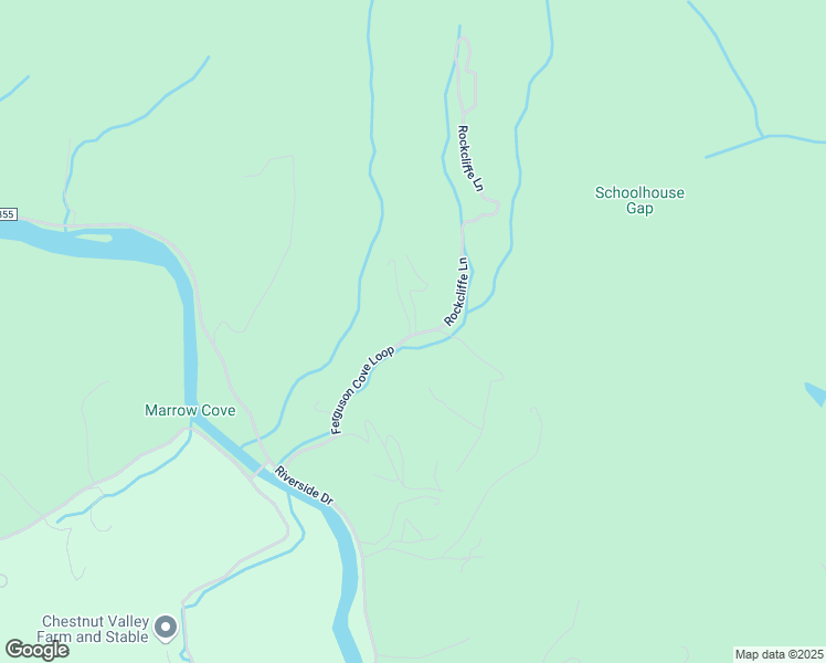 map of restaurants, bars, coffee shops, grocery stores, and more near 461 Ferguson Cove Loop in Clyde