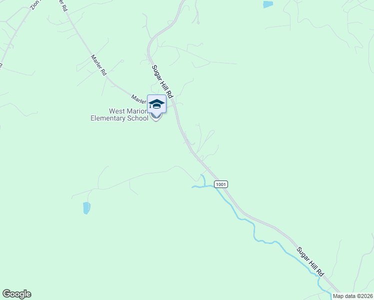 map of restaurants, bars, coffee shops, grocery stores, and more near 5622 Sugar Hill Road in Marion