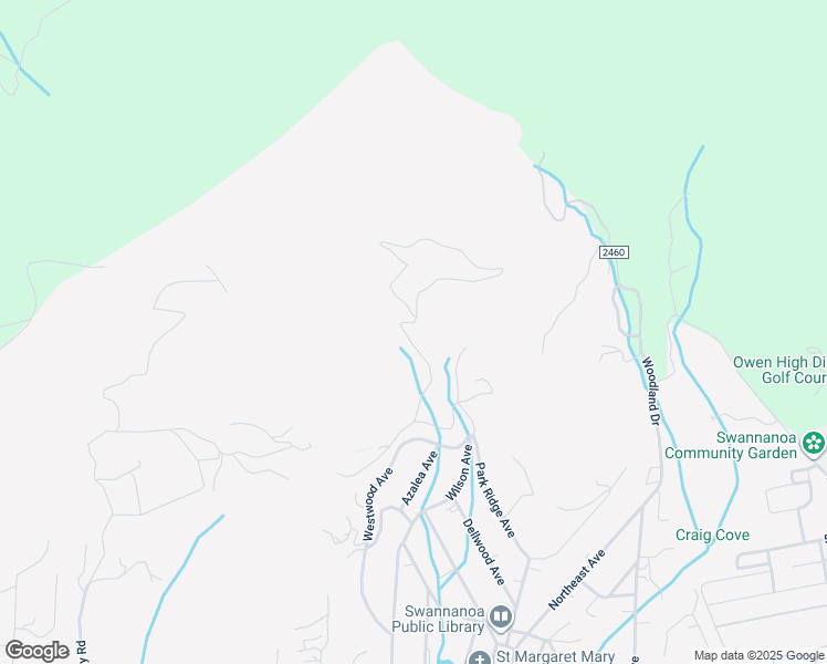 map of restaurants, bars, coffee shops, grocery stores, and more near 45 Sassafras Valley Road in Swannanoa