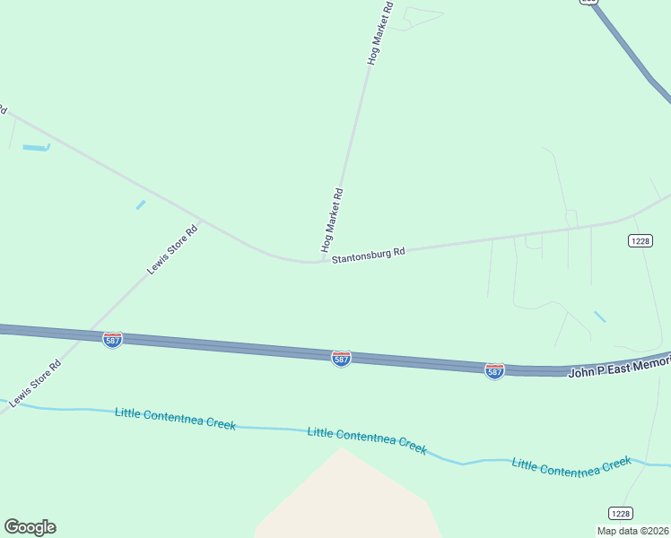 map of restaurants, bars, coffee shops, grocery stores, and more near 8433 Stantonsburg Rd in Farmville