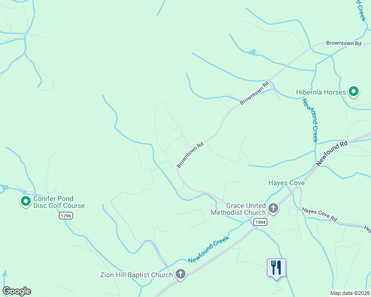 map of restaurants, bars, coffee shops, grocery stores, and more near 4 Browntown Road in Leicester
