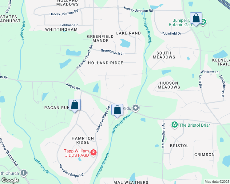 map of restaurants, bars, coffee shops, grocery stores, and more near 9300 Tallgrass Road in Raleigh