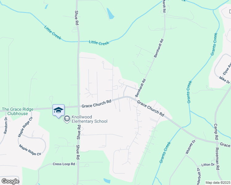 map of restaurants, bars, coffee shops, grocery stores, and more near 125 Lois Lane in Salisbury