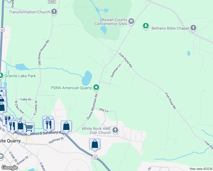 map of restaurants, bars, coffee shops, grocery stores, and more near 170 Clement Street in Salisbury
